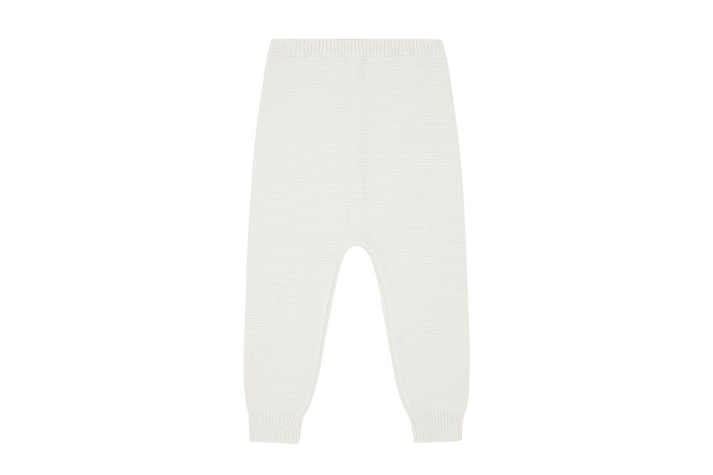 Organic Knit Trousers | Ecru