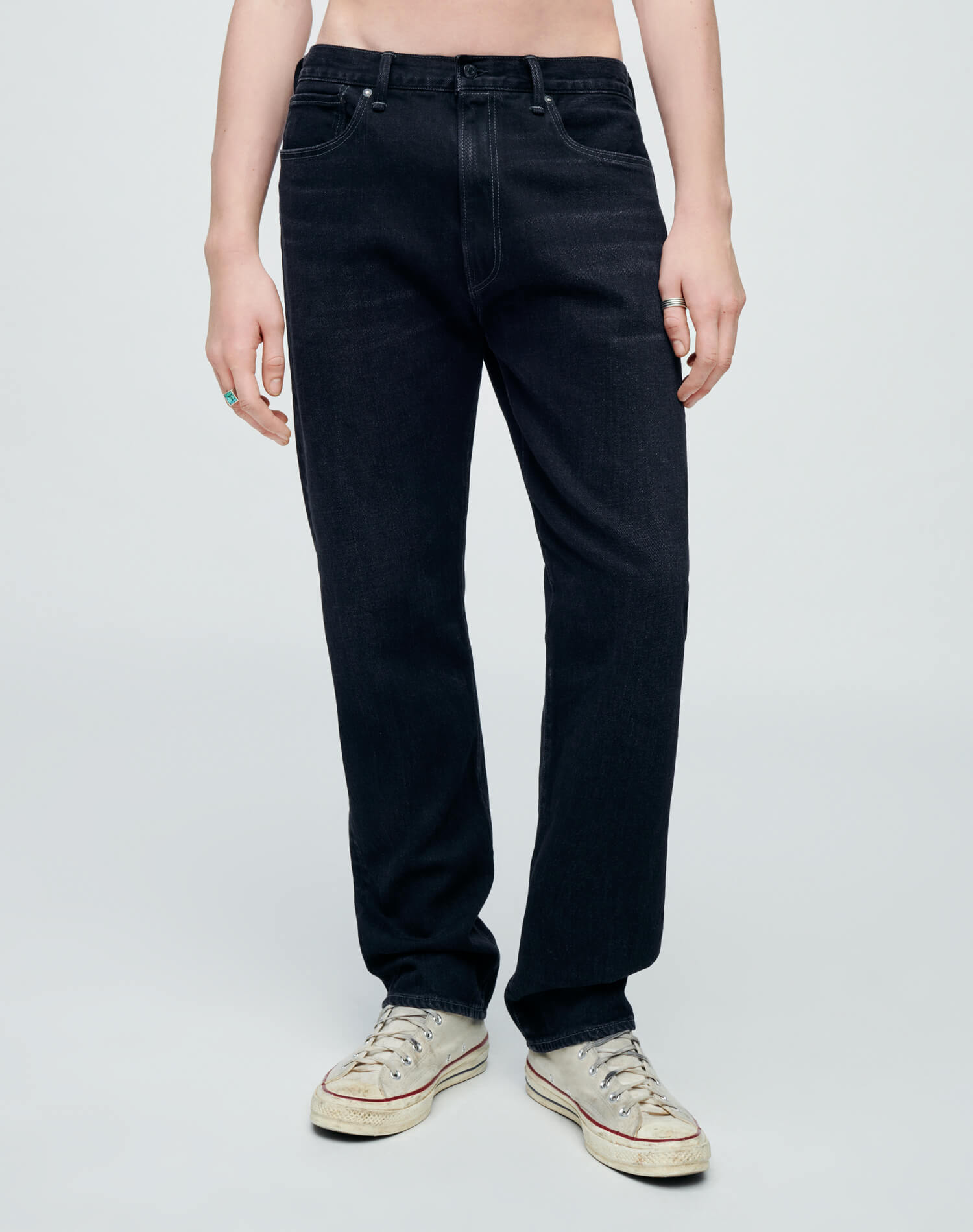 Mens | Stretch 60s Slim | Pitch Black