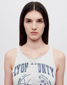 Womens | Upcycled Raw Tank | Multi