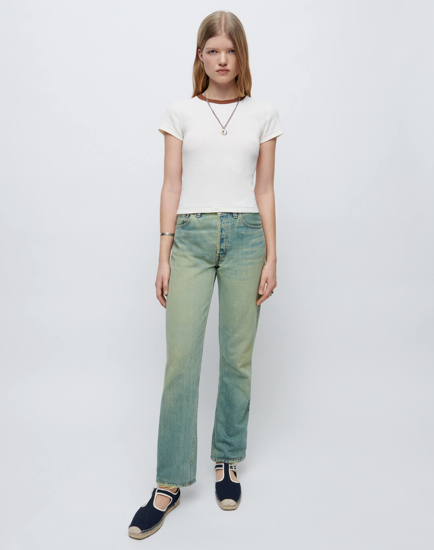 Womens | Upcycled Vintage | Levi's 90s Jean | One-of-a-kind | Tinted Citrus