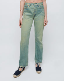 Womens | Upcycled Vintage | Levi's 90s Jean | One-of-a-kind | Tinted Citrus