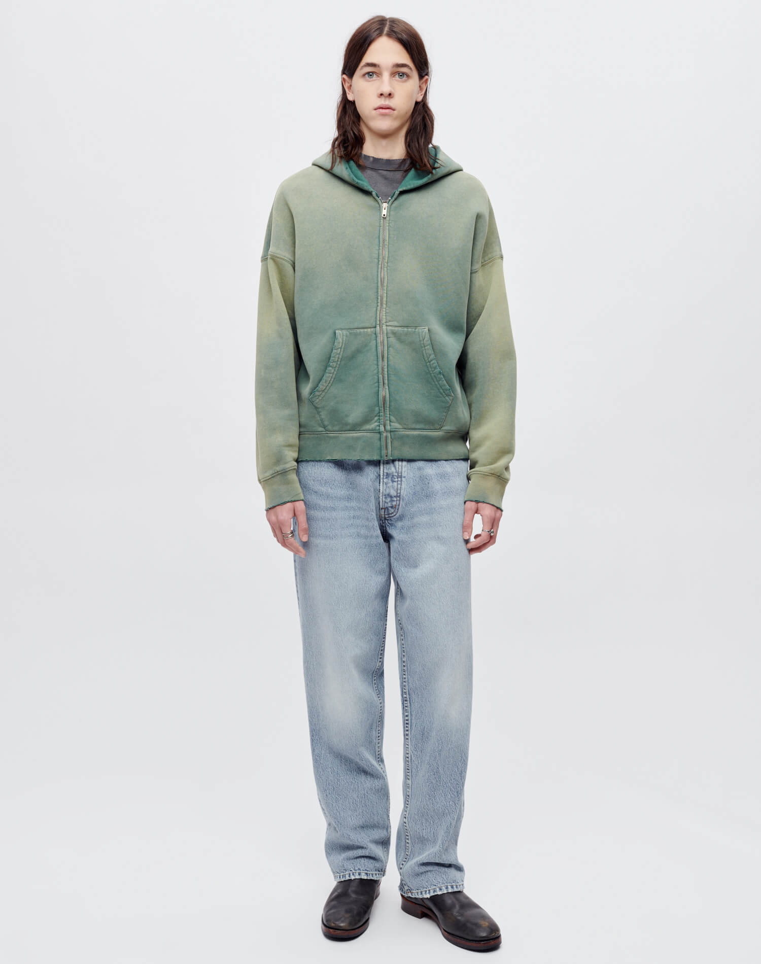 Mens | Big N' Baggy | Washed Out Indigo