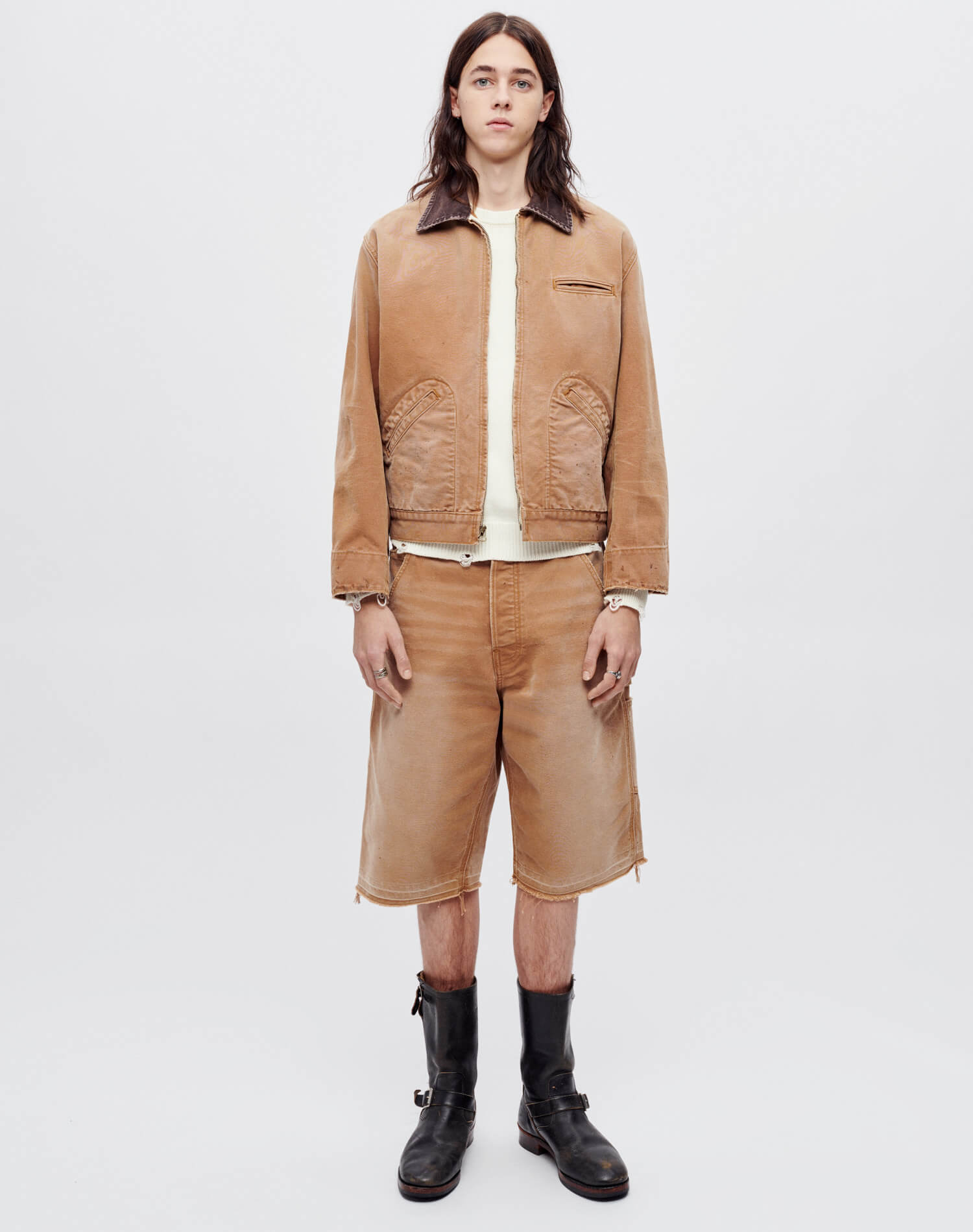 Mens | Modern Painter Short | Thrifted Tobacco