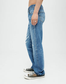 Mens | Upcycled Vintage | Sashiko 501 | One-of-a-kind | Vintage Indigo