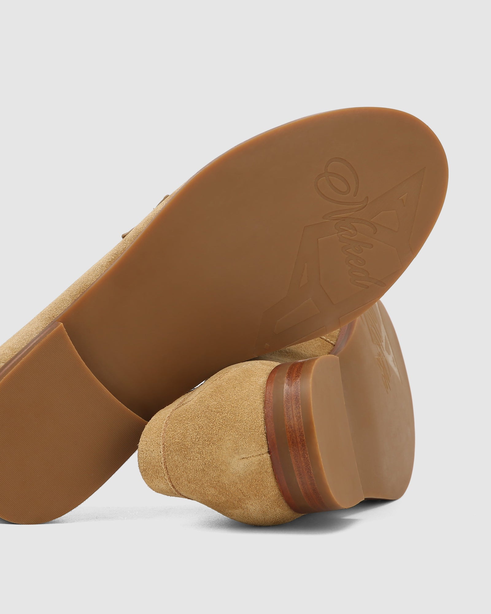 Mens | Lido Cow Suede Loafer | Tan