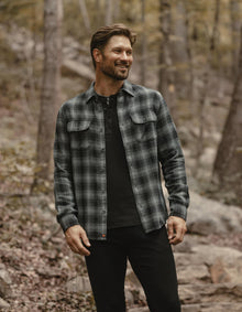 Men | Mountain Overshirt | Eucalyptus Plaid