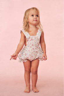 Baby Lindy Cotton Floral Pinafore | Confetti Bloom