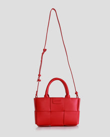 Little Love Woven Crossbody Bag | Red