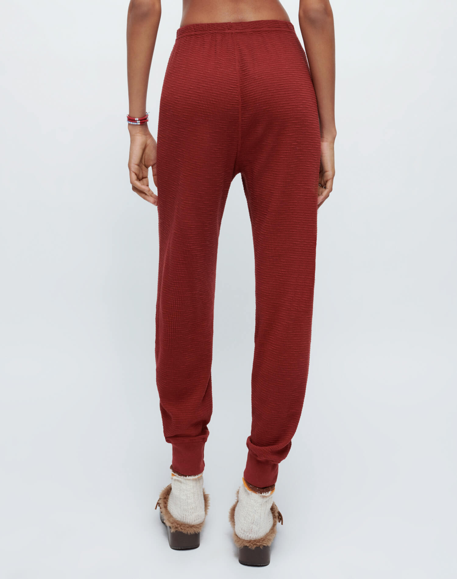 Womens | Thermal Jogger | Brick