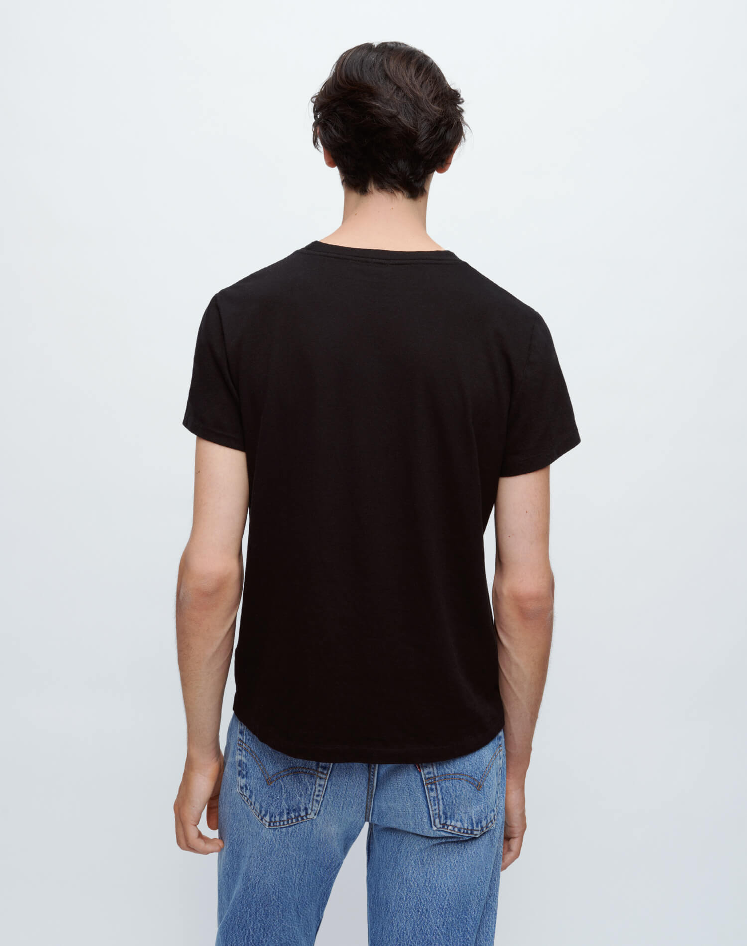 Hanes 60s Slim Tee | Black