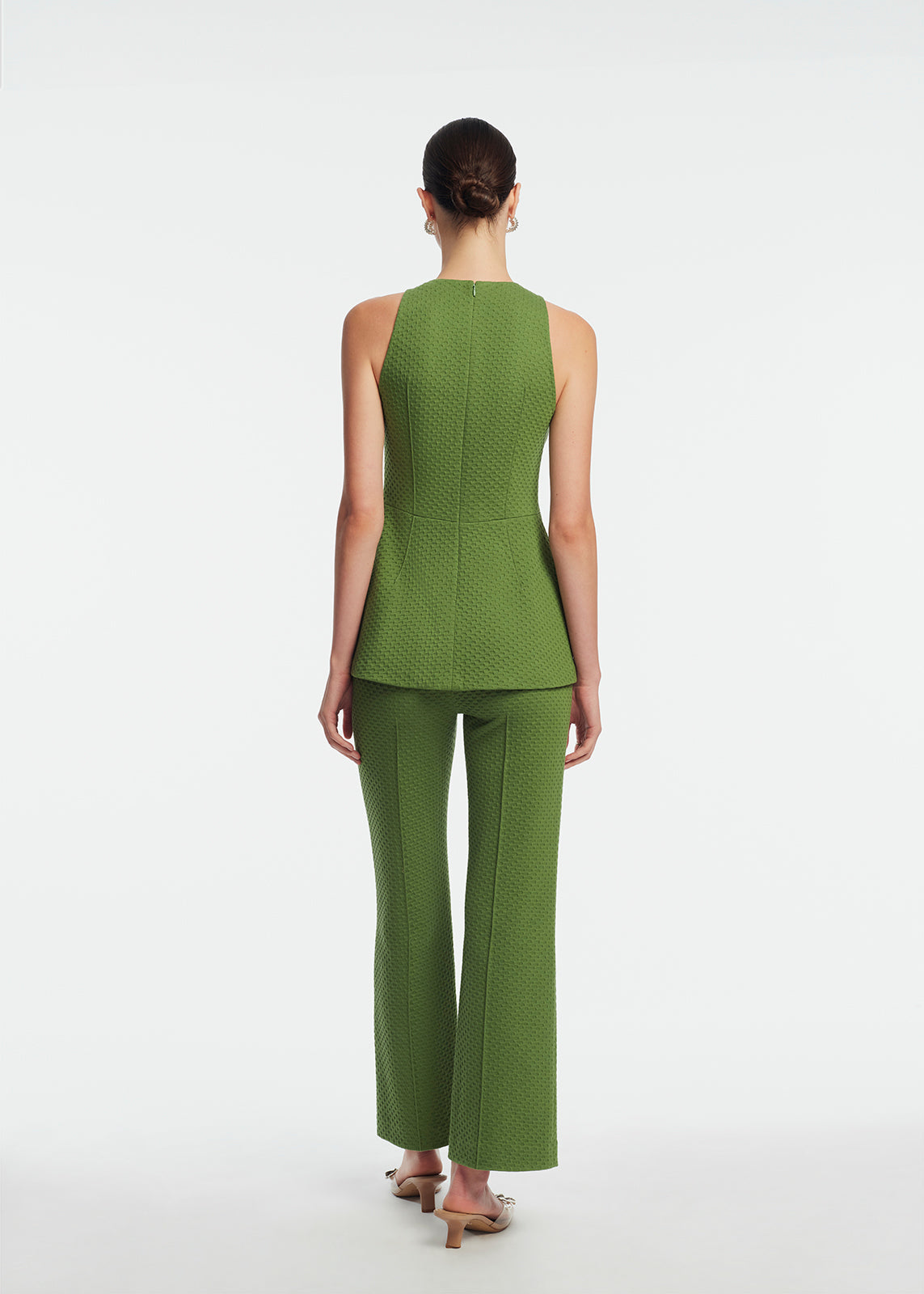 Textured Jersey Kate Pant | Cactus