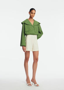 Tech Poplin Anorak Jacket | Cactus