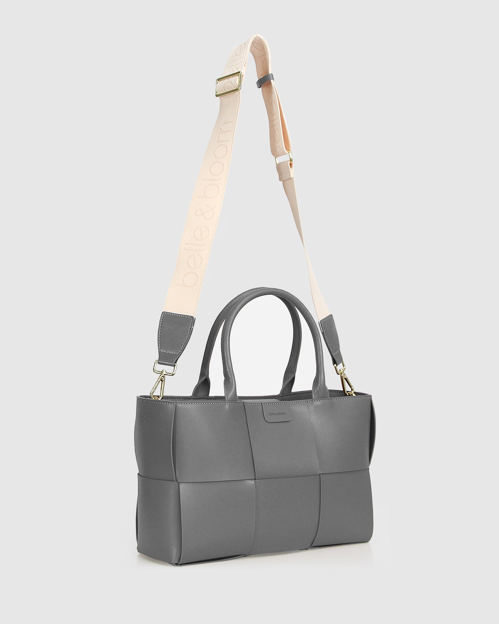 Long Way Home Woven Tote | Grey