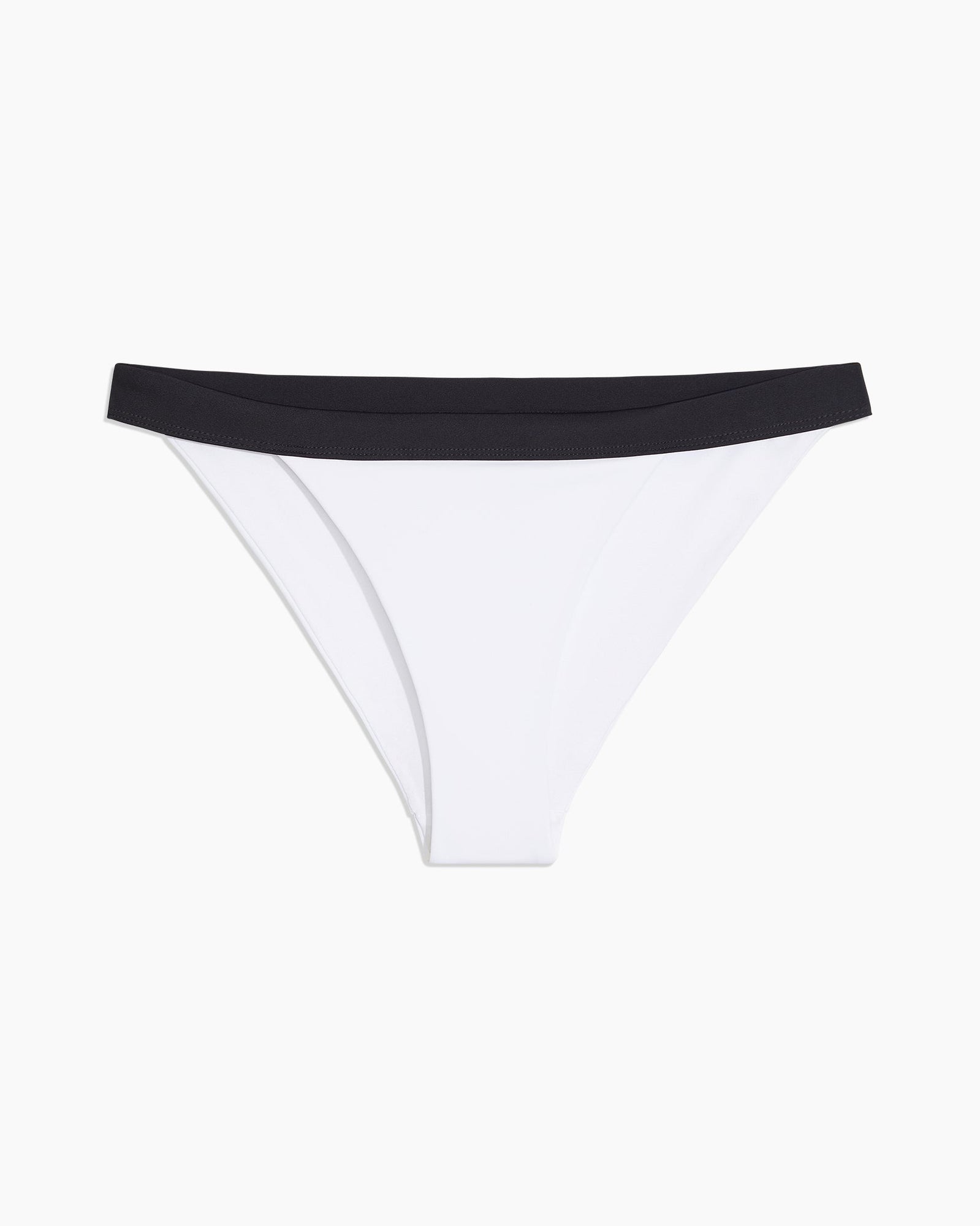 Womens | Leila Bikini Bottom | White-Black