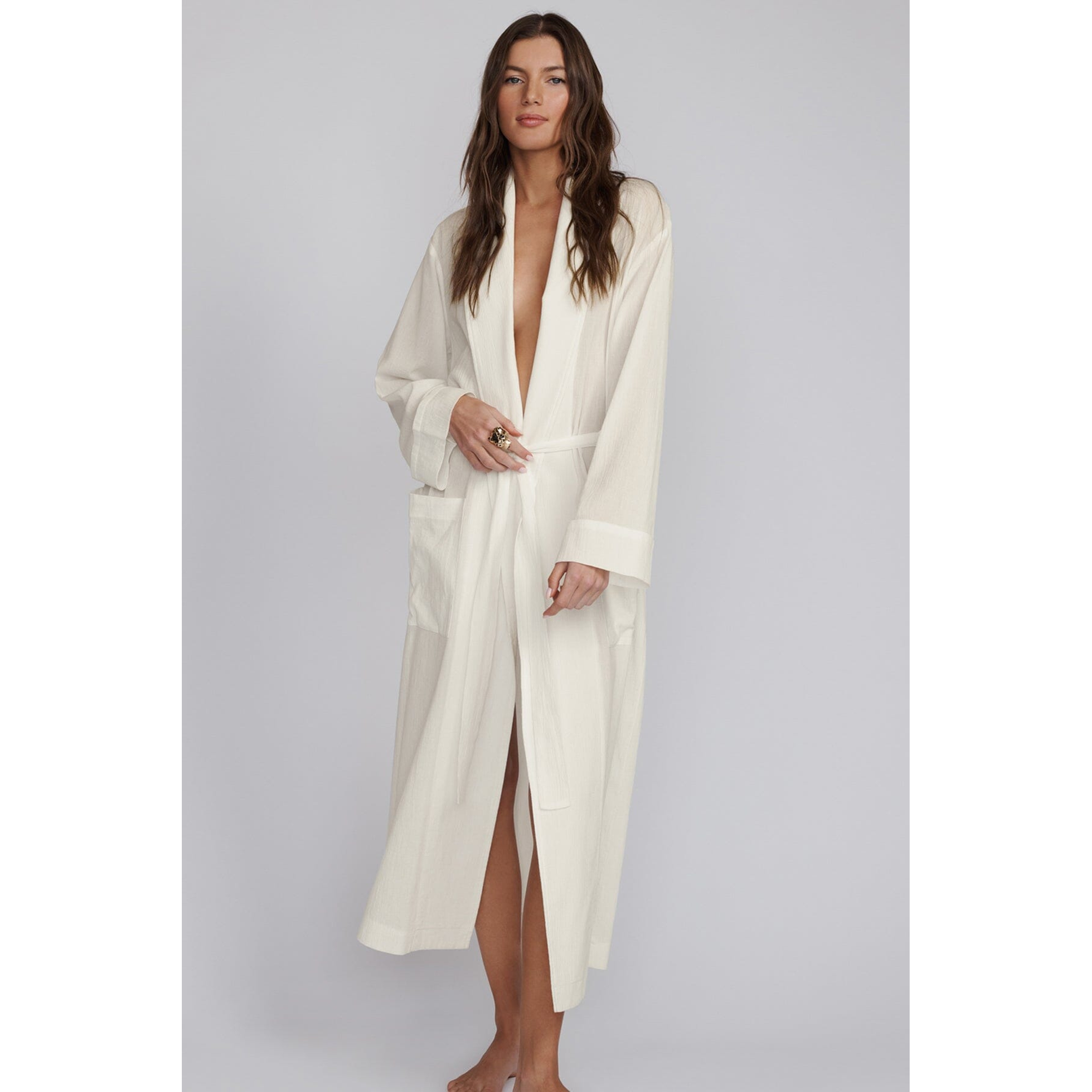 Lennon Robe | Ivory