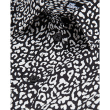 Leopard-Print Shirt | Women | Black x White