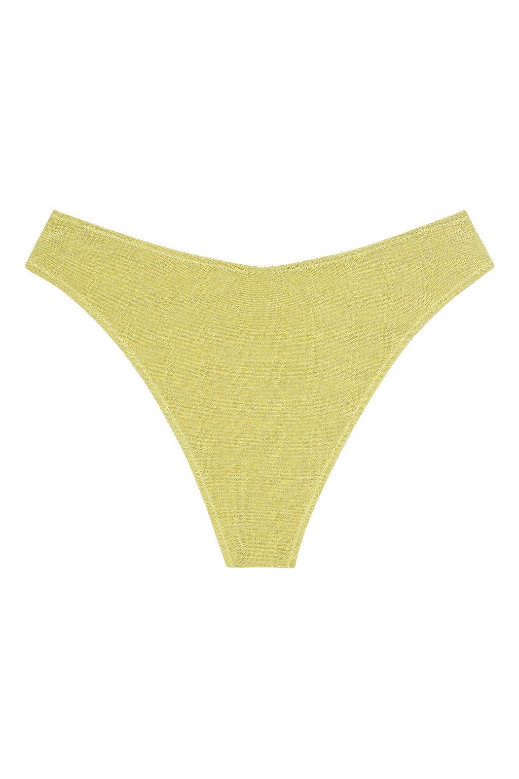 Lulu Zig Zag Stitch Bikini Bottom | Limon Sparkle