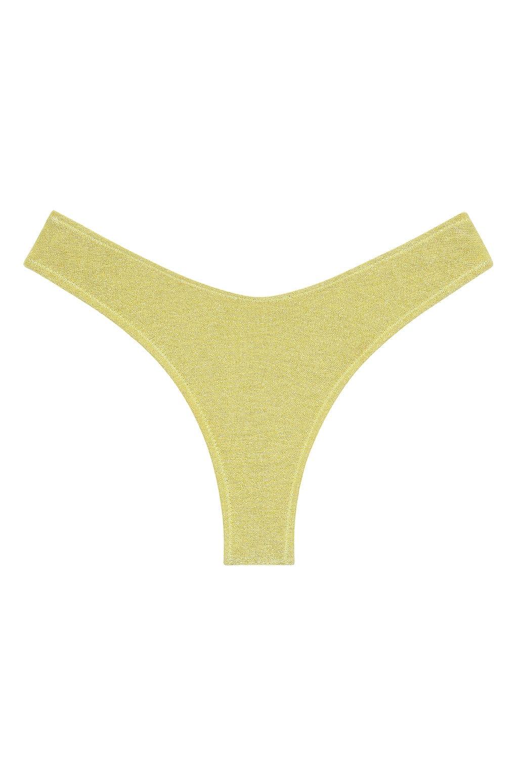 Lulu Zig Zag Stitch Bikini Bottom | Limon Sparkle