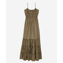 Long Dress With Bows | Women | Khaki