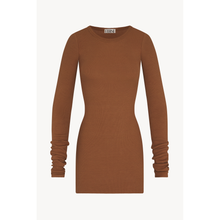 Long Sleeve Crewneck Mini Dress | Earth