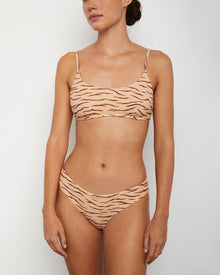 Womens | Daisy Bikini Bottom | Hazelnut