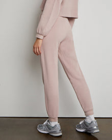 Womens | Waffle Knit Jogger | Blush