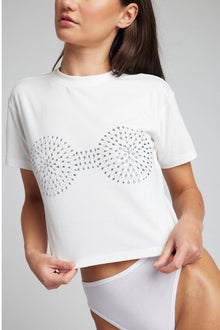 Uniform Baby Tee - Bling Edition | White