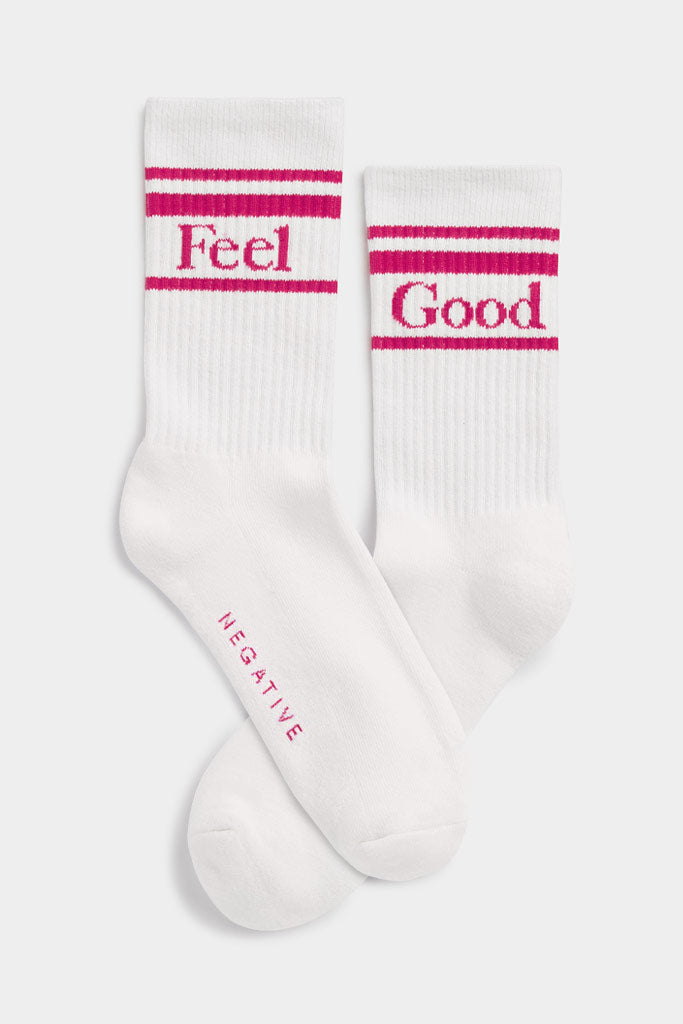 Feel Good Varsity Sock | Punch