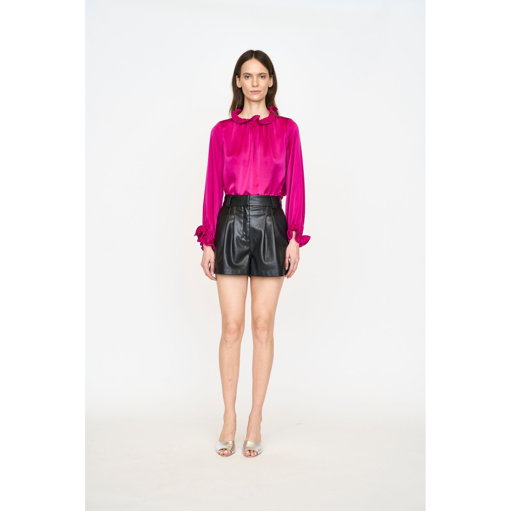 Lulu Blouse | Fuchsia