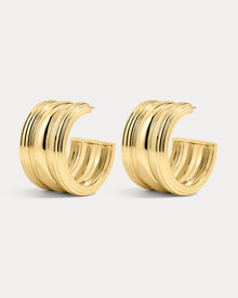 The Canyon Hoops | Gold