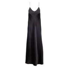 Mossy Maxi Slip Dress | Noir