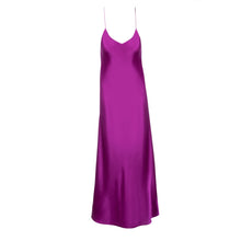 Midi Slip Dress | Fuschia