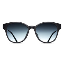 M2011 Cat Eye Sunglass | Matte Black | Grey Gradient Lenses