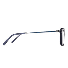 M2037 Rectangle Optical | Matte Navy/Antique Silver | 50-19-145