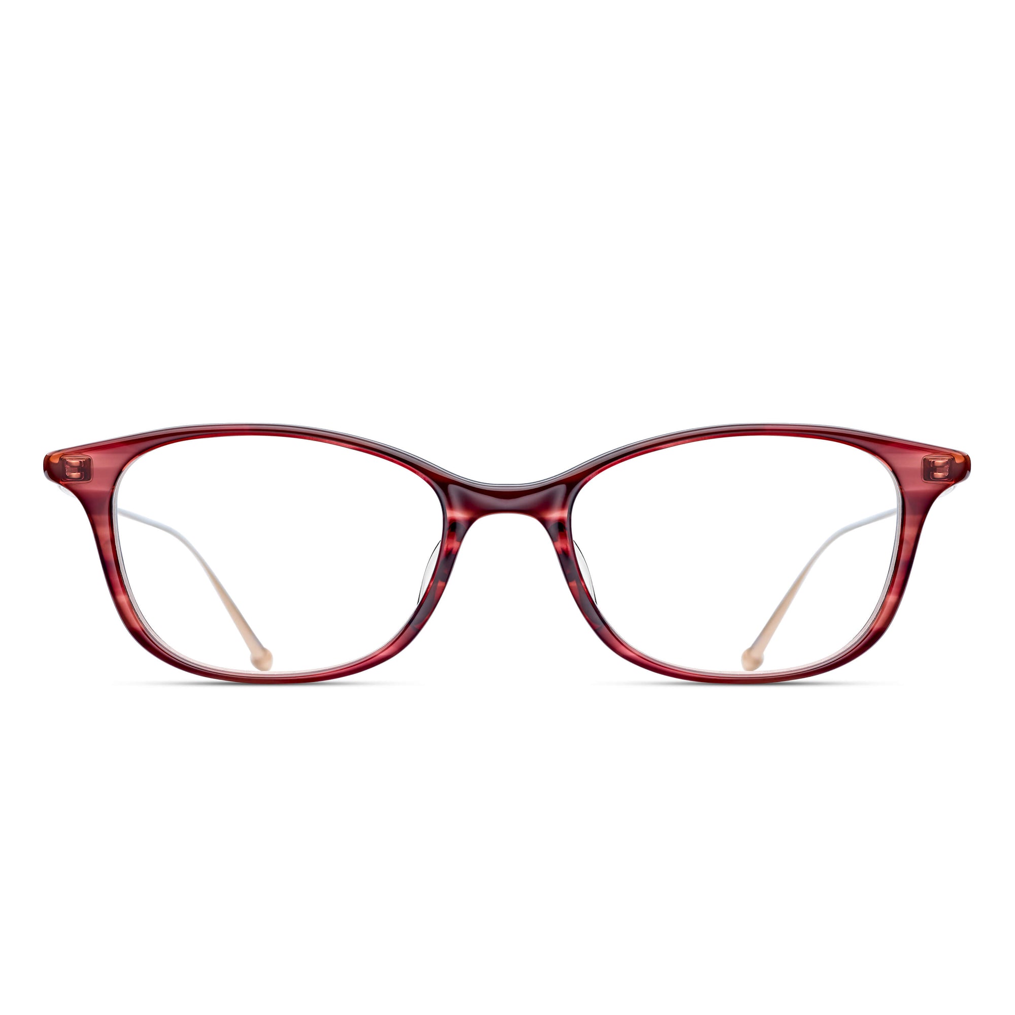 M2045 Rectangle Optical | Bordeaux Stripe | 50-18-138