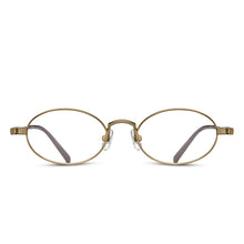 M3017 Oval Optical | Antique Gold | 50-19-142