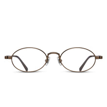 M3017 Oval Optical | Brushed Dark Brown | 50-19-142