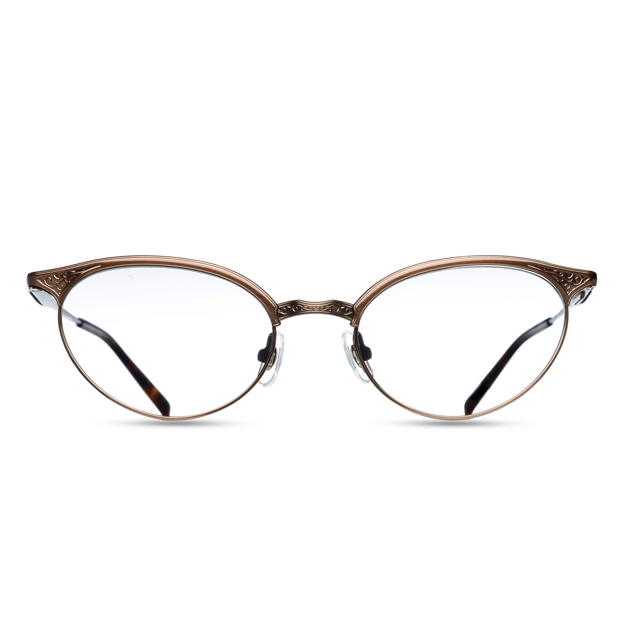 M3033 Geometric Optical | Brushed Dark Brown | 52-19-145