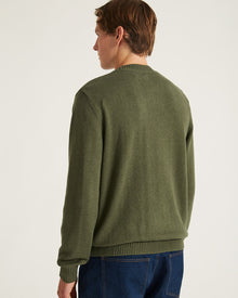 Army Green | Greg Slash Sweater