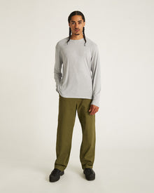 Heather | Merino Jersey Standard LS Tee