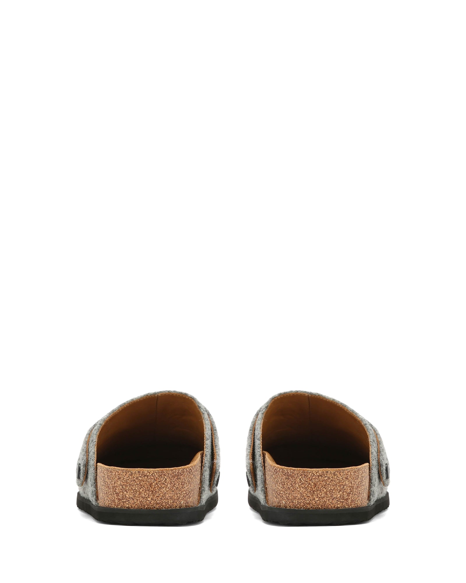 Mens | Malta Felt Sandal | Grey
