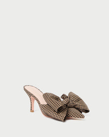 Color: Brown/Black Check