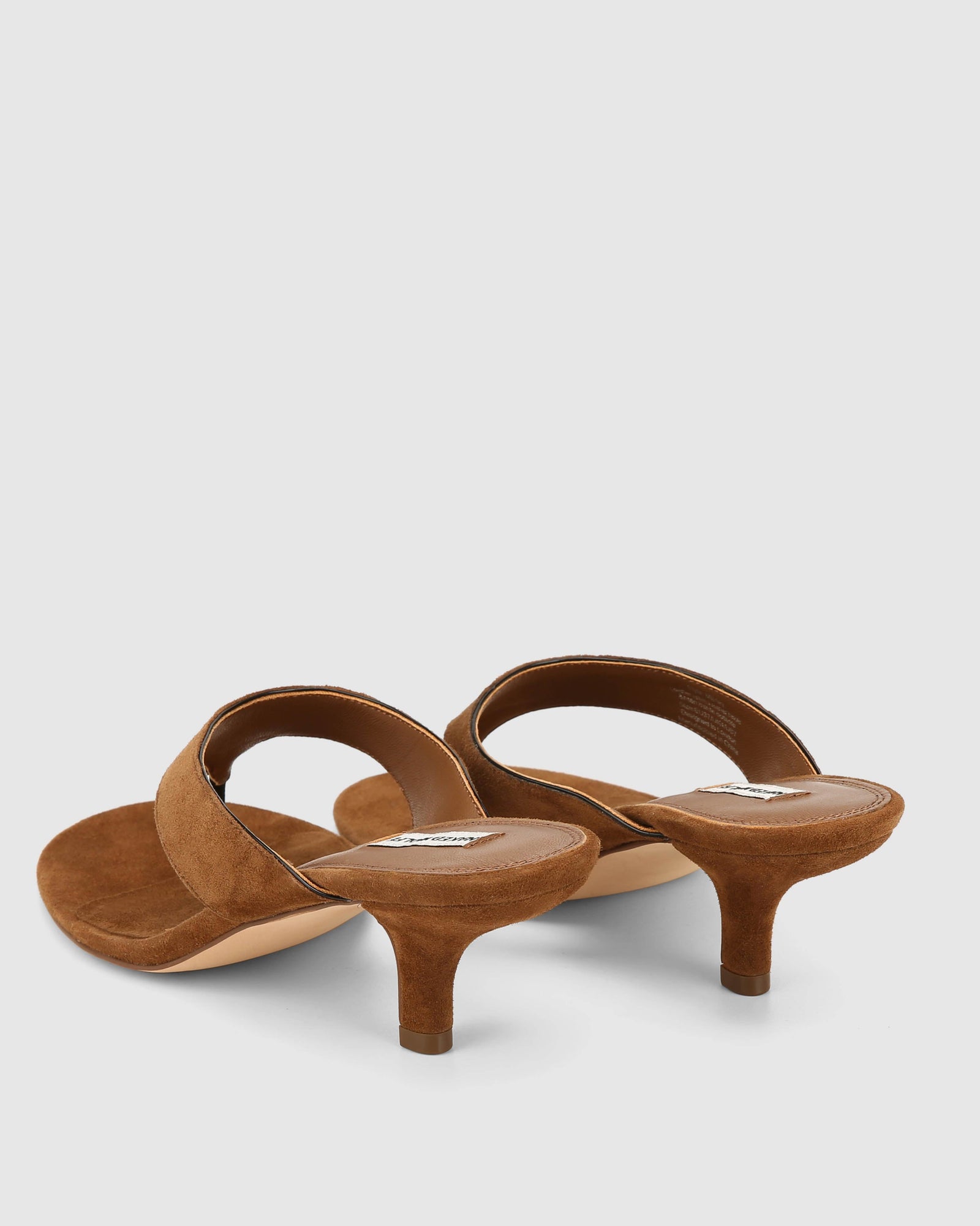 Womens | Marley Suede Heel | Tan