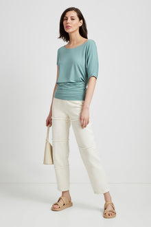 Elena Top | Slate Green