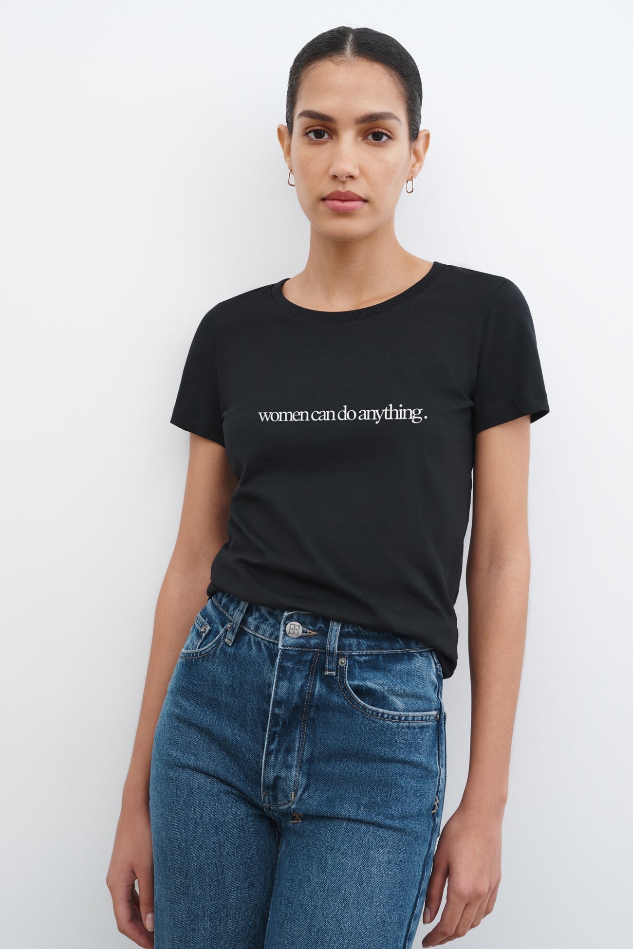 The Organic Anything Tee | Black