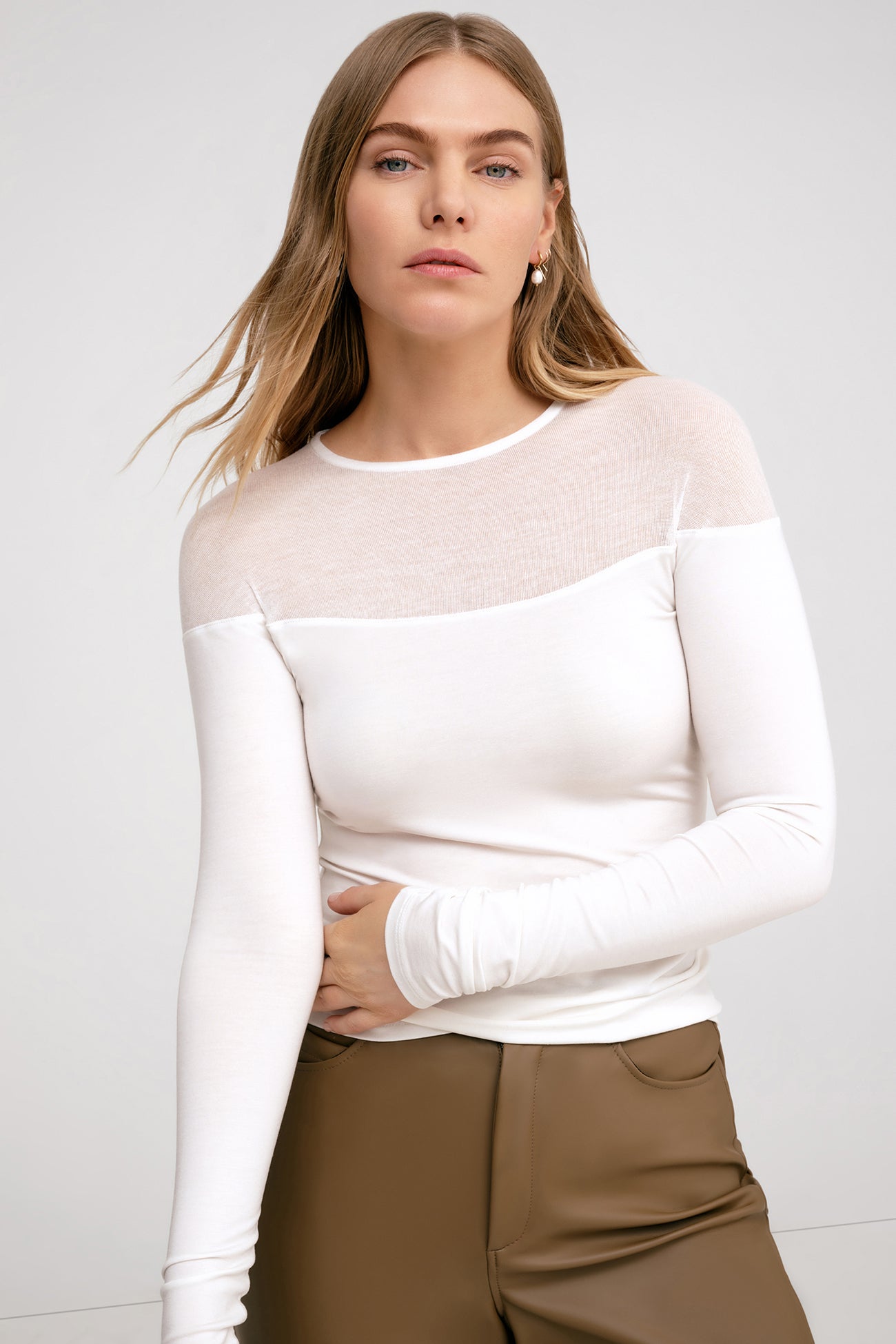 Pearl Top | Off White