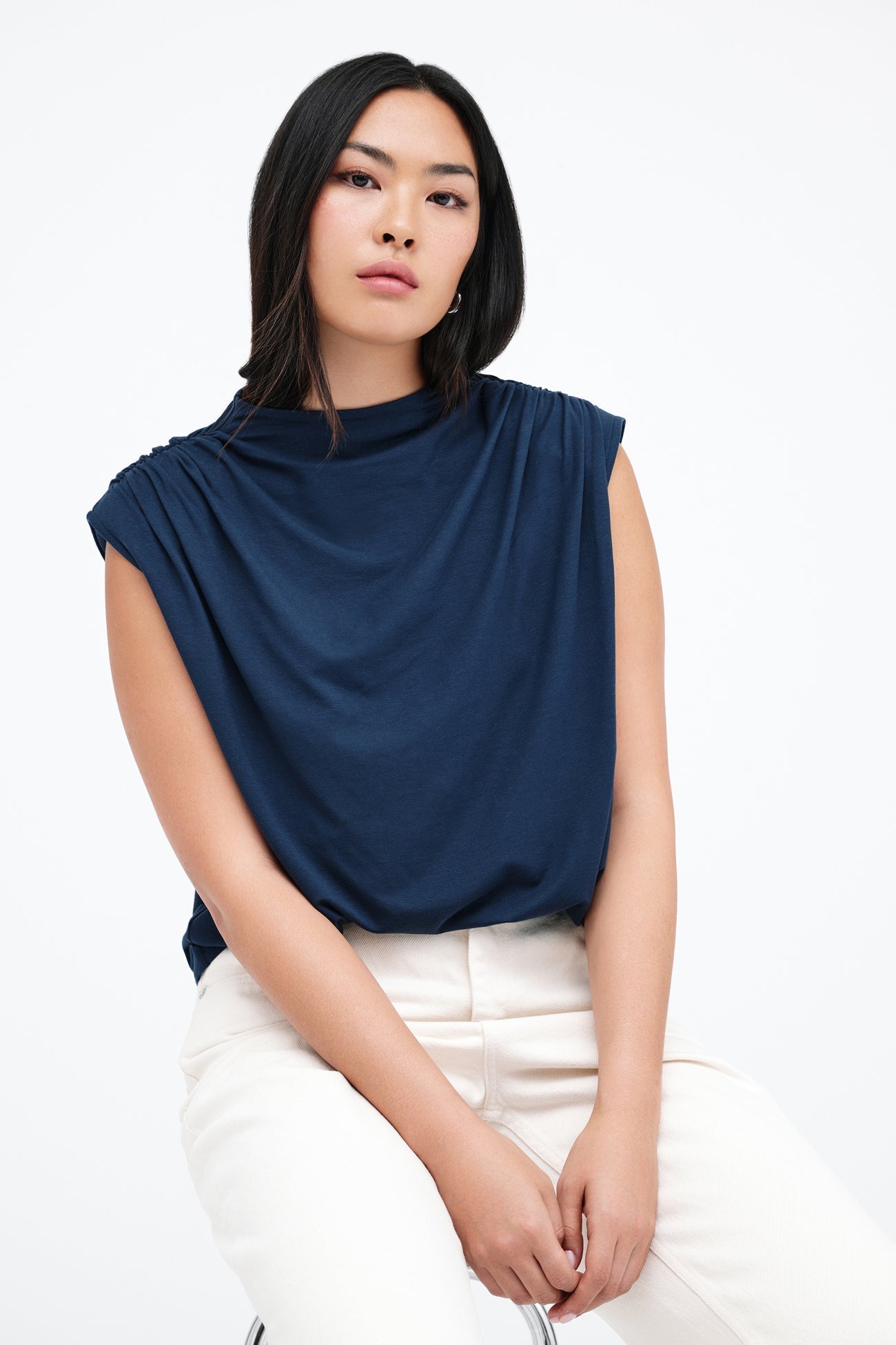 Wilson Top | Dark Blue