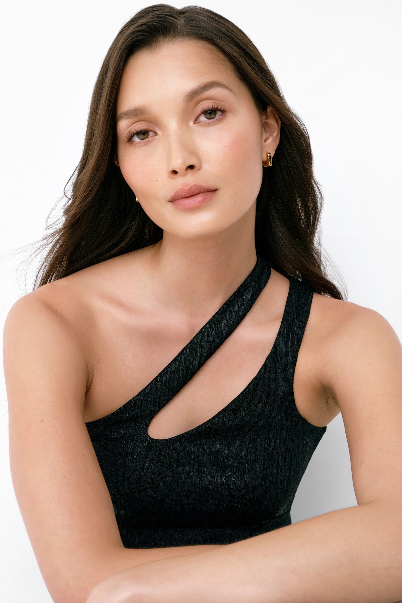 Siren Metallic Top | Onyx