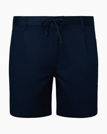 Mens | Garment Dye Cotton Drawstring Short | Deep Navy
