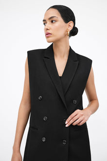 Selena Vest | Black